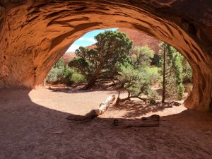 Navajo Arch, Arches National Park